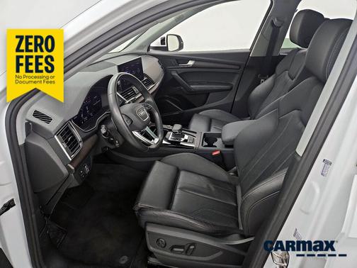 White 2024 Audi Q5 S-Line Premium Plus