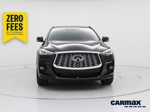 Black 2022 INFINITI QX55 Essential