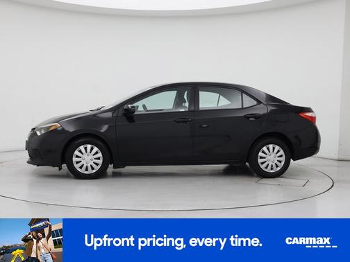 Black 2014 Toyota Corolla LE