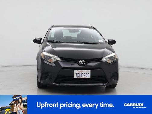 Black 2014 Toyota Corolla LE