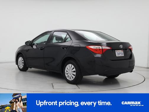 Black 2014 Toyota Corolla LE