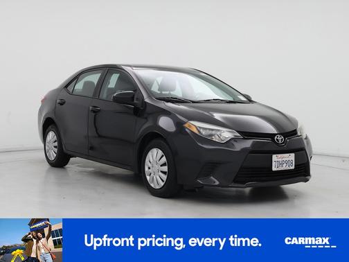 Black 2014 Toyota Corolla LE