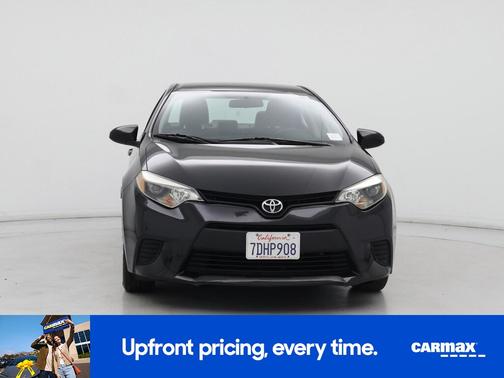 Black 2014 Toyota Corolla LE