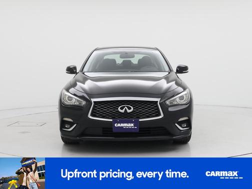Black 2019 INFINITI Q50 Luxe