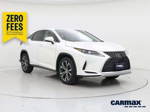 White 2022 Lexus RX 450h