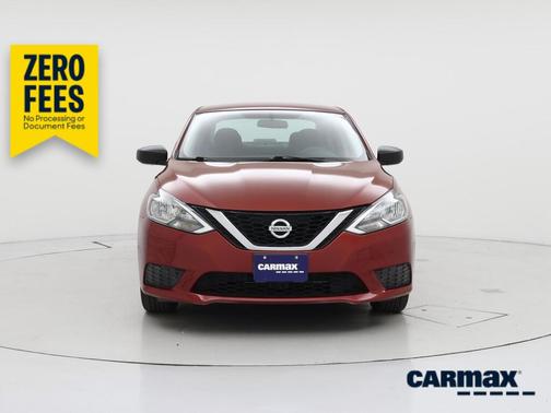 Red 2016 Nissan Sentra SV