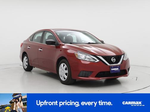 Red 2016 Nissan Sentra SV