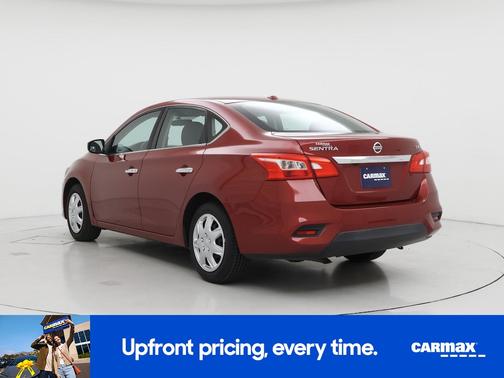 Red 2016 Nissan Sentra SV