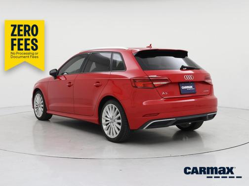 Red 2017 Audi A3 e-tron Premium