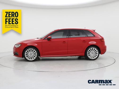 Red 2017 Audi A3 e-tron Premium