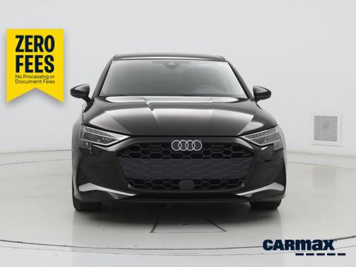 Black 2025 Audi A3 Premium