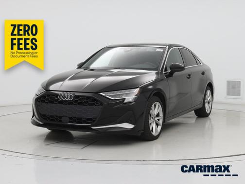 Black 2025 Audi A3 Premium
