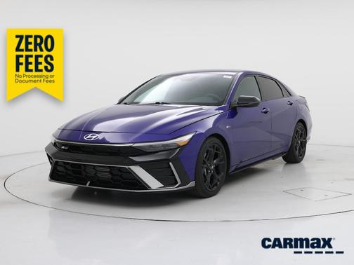 Blue 2025 Hyundai ELANTRA N Line