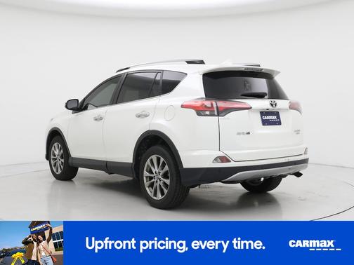 White 2017 Toyota RAV4 Limited