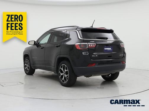 Black 2025 Jeep Compass Limited