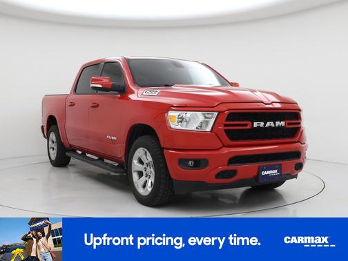 Red 2022 RAM 1500 Bighorn