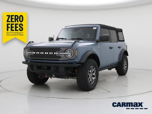 Blue 2023 Ford Bronco Badlands