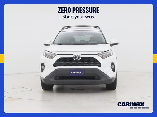 White 2020 Toyota RAV4 XLE
