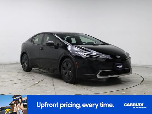 Black 2026 Toyota Prius Plug-In Hybrid SE