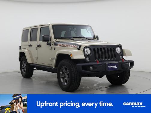 Tan 2017 Jeep Wrangler Unlimited Rubicon