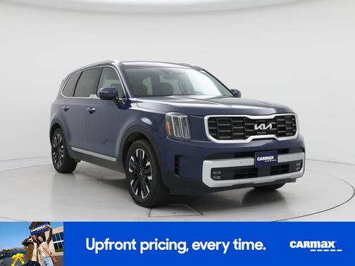 Blue 2025 Kia Telluride SX