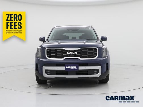 Blue 2025 Kia Telluride SX