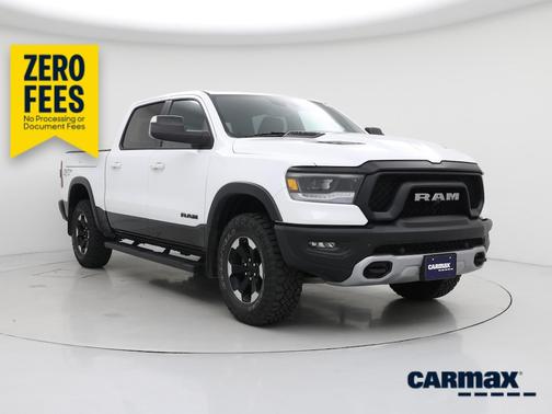 White 2022 RAM 1500 Rebel