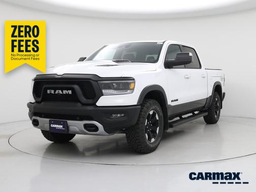 White 2022 RAM 1500 Rebel