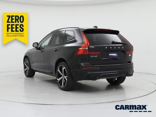 Black 2022 Volvo XC60 Recharge Plug-In Hybrid T8 R-Design