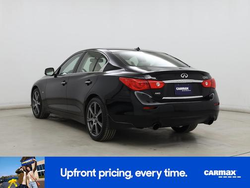 Black 2016 INFINITI Q50 Sport