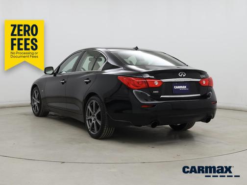 Black 2016 INFINITI Q50 Sport