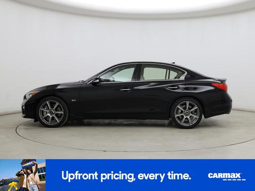 Black 2016 INFINITI Q50 Sport