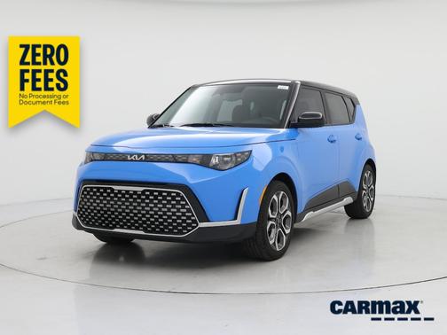 Blue 2025 Kia Soul EX