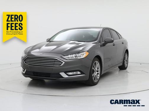 Gray 2017 Ford Fusion S