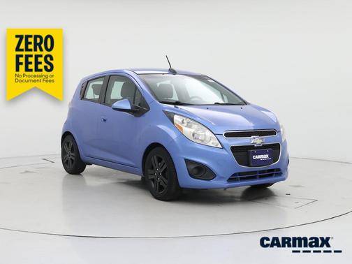 Blue 2015 Chevrolet Spark LT