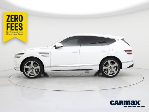 White 2023 Genesis GV80 3.5T Advanced +