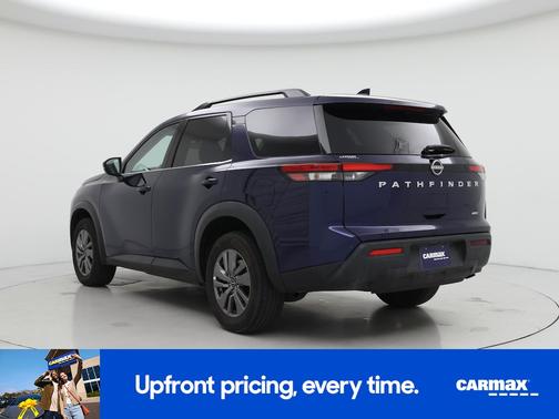 Blue 2025 Nissan Pathfinder SV