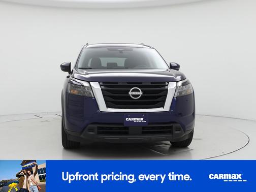 Blue 2025 Nissan Pathfinder SV