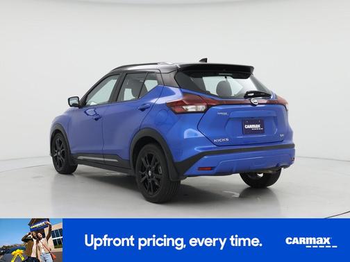 Blue 2021 Nissan Kicks SR