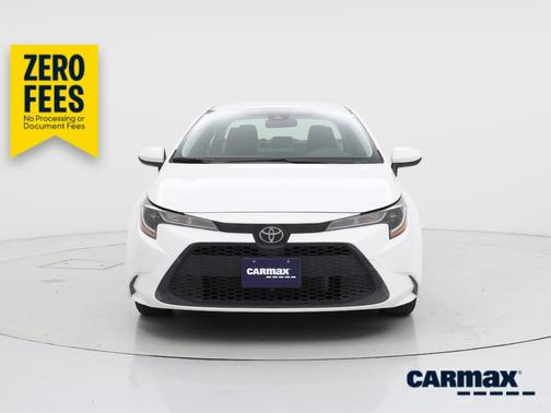 White 2022 Toyota Corolla LE