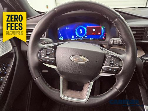 Black 2023 Ford Explorer Platinum