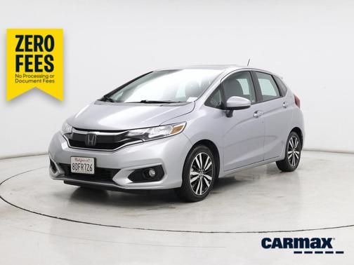 Silver 2018 Honda Fit EX