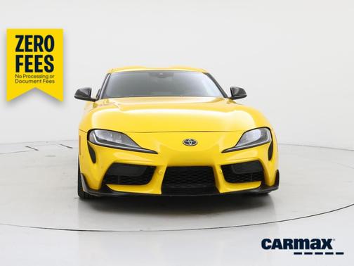 Yellow 2021 Toyota Supra 3.0 Premium