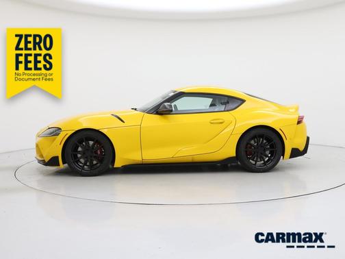Yellow 2021 Toyota Supra 3.0 Premium