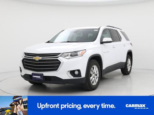 White 2021 Chevrolet Traverse LT Cloth