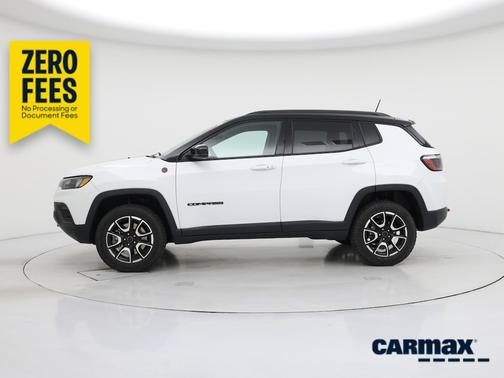 White 2025 Jeep Compass Trailhawk