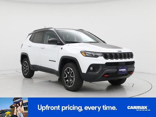 White 2025 Jeep Compass Trailhawk