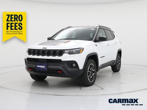 White 2025 Jeep Compass Trailhawk