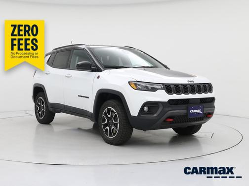 White 2025 Jeep Compass Trailhawk