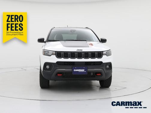 White 2025 Jeep Compass Trailhawk